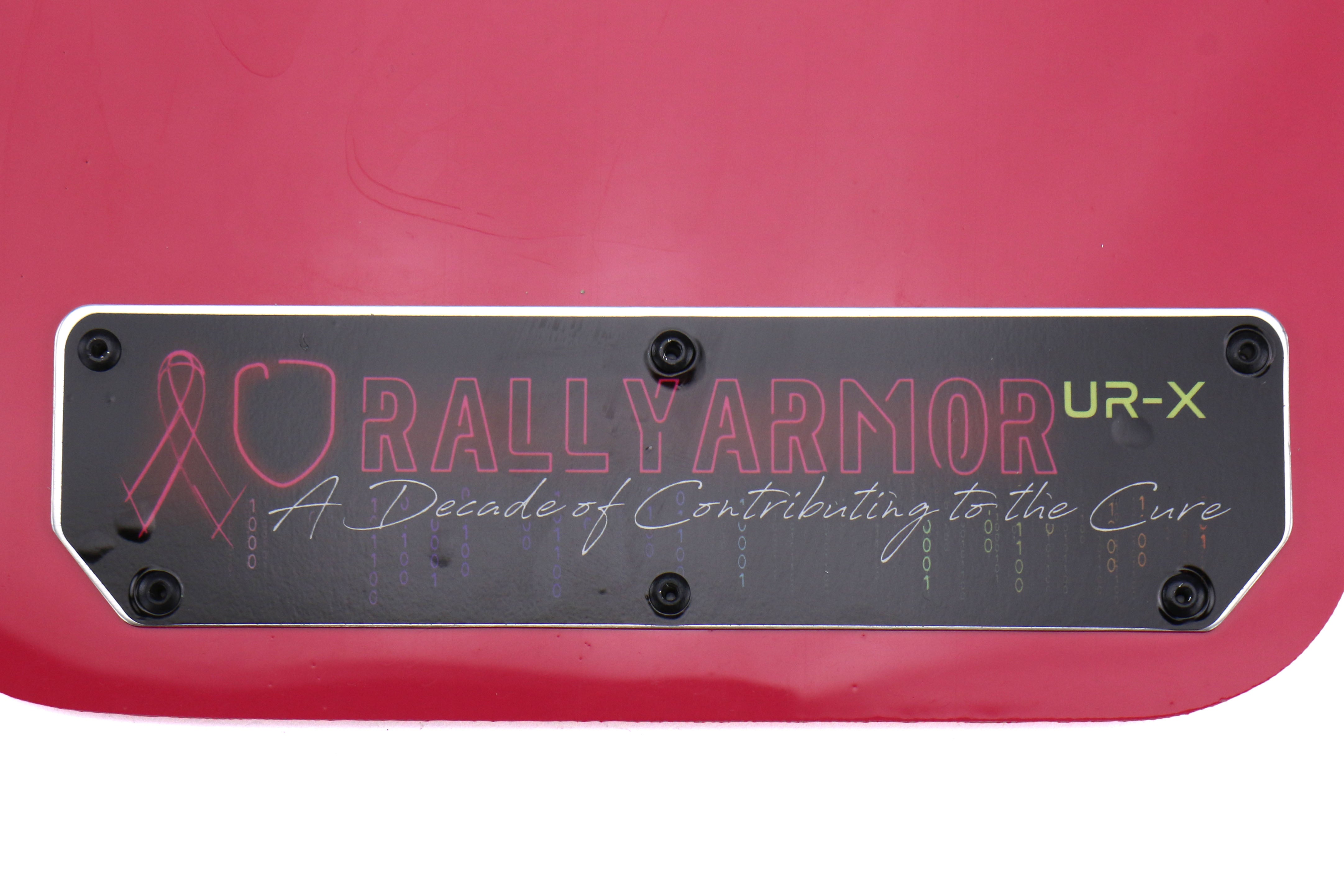 Rally Armor UR Mudflaps Breast Cancer Awarness Pink w/ Black Emblem - 2015-2021 Subaru WRX / STI